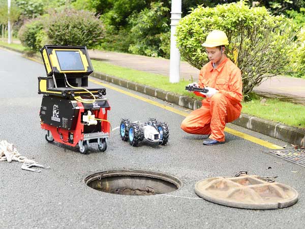 藤县管道机器人检测